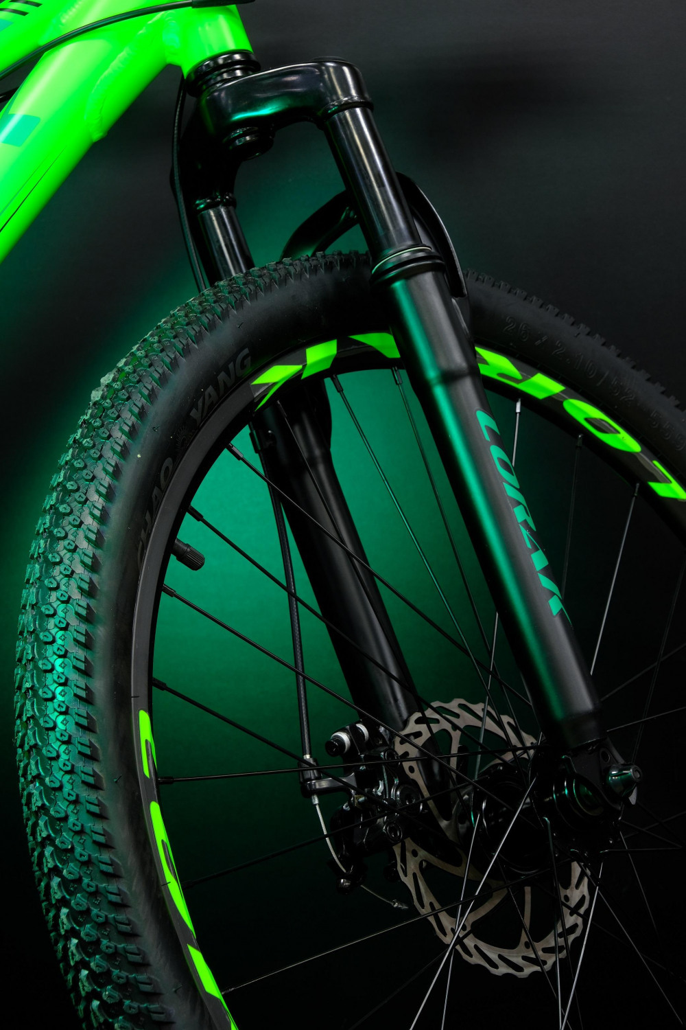 Lorak Race 26 Матовый Зелёный 13р (на рост 130-148)