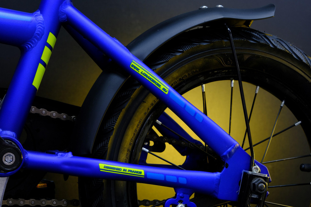 Lorak Junior 14 Boy Матовый Синий/Жёлтый