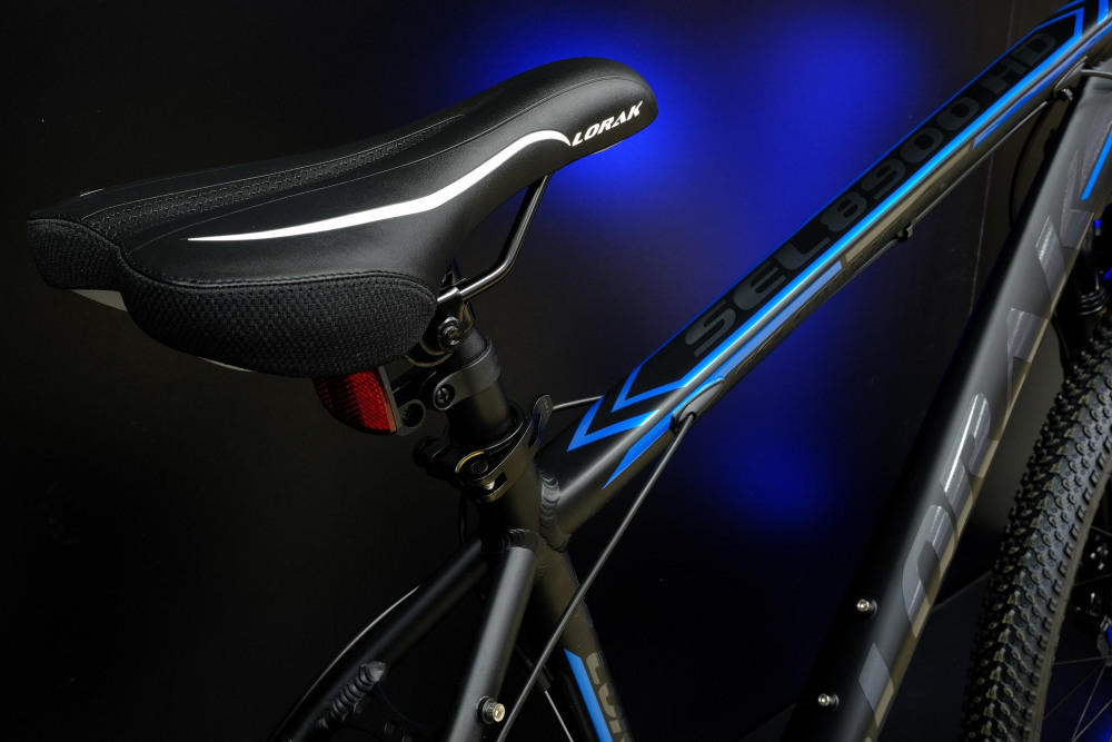 Lorak Sel 8900 HD Чёрный/Синий Матовый 19р (на рост 171-182)