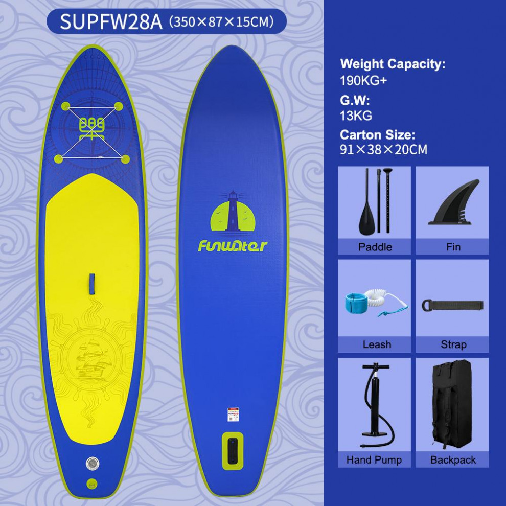 Сапборд SUPFW28A (350*87*15) синий, код 78910